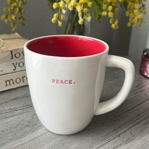 NWOT- RAE DUNN “ PEACE “ MUG